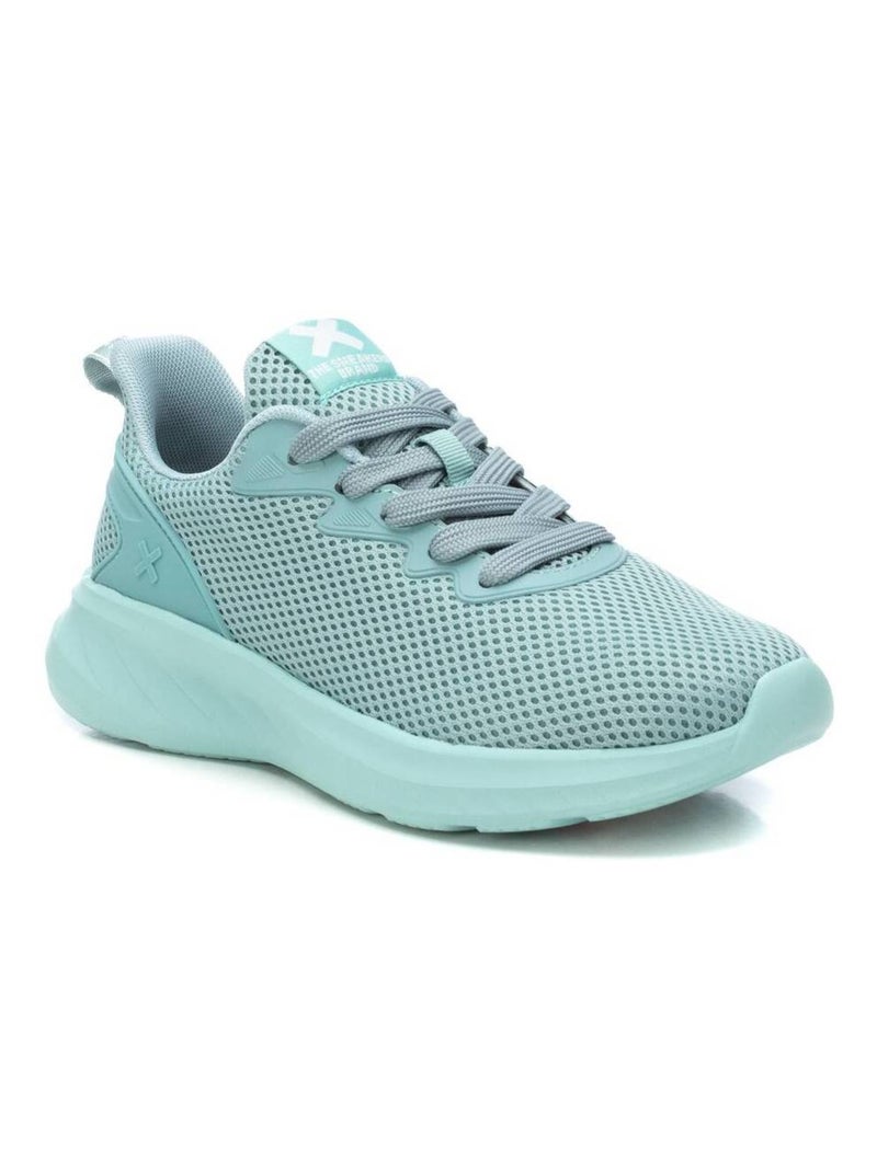 Baskets sport femme à lacets Bleu azur - Kiabi