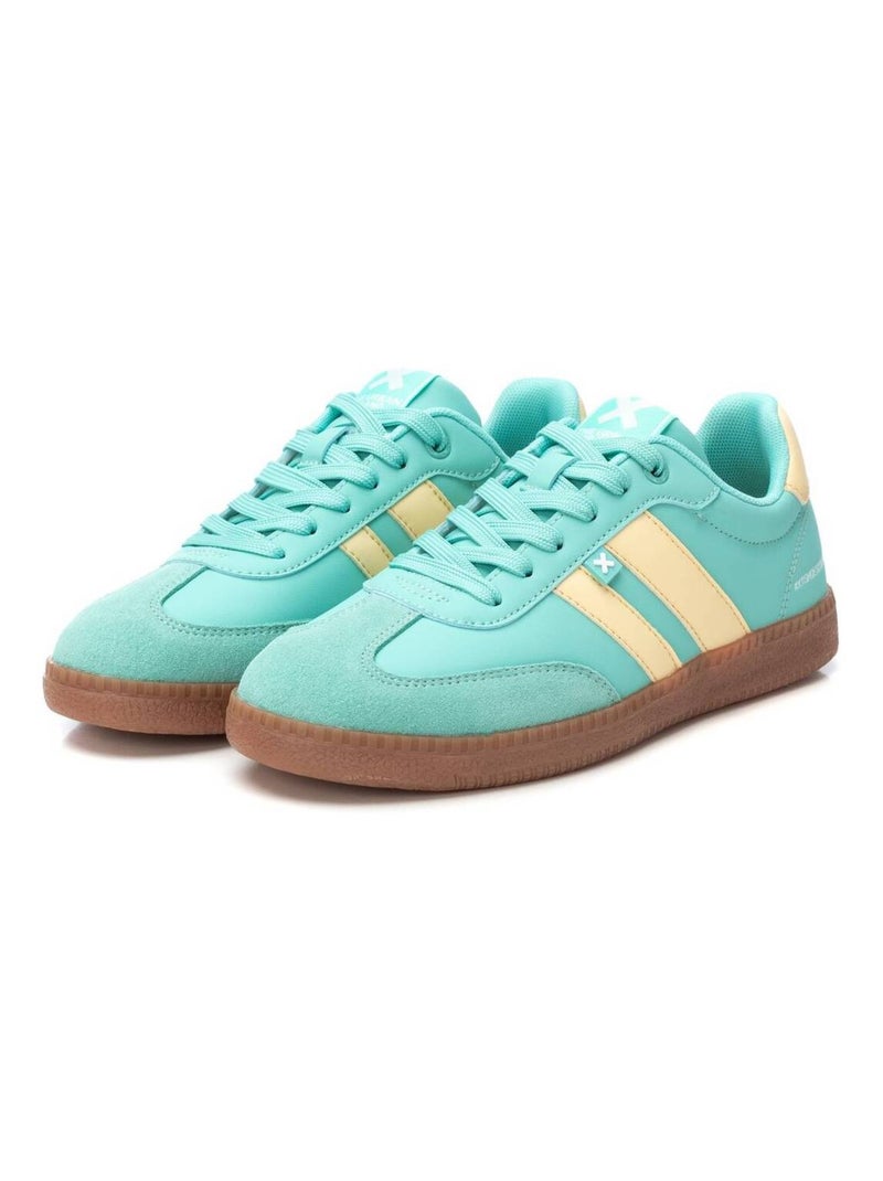 Baskets sport femme à lacets Bleu azur - Kiabi