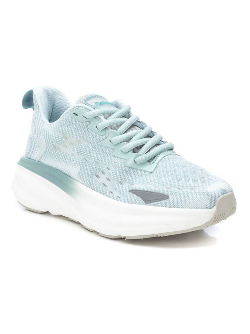 Baskets sport femme à lacets Bleu azur - Kiabi