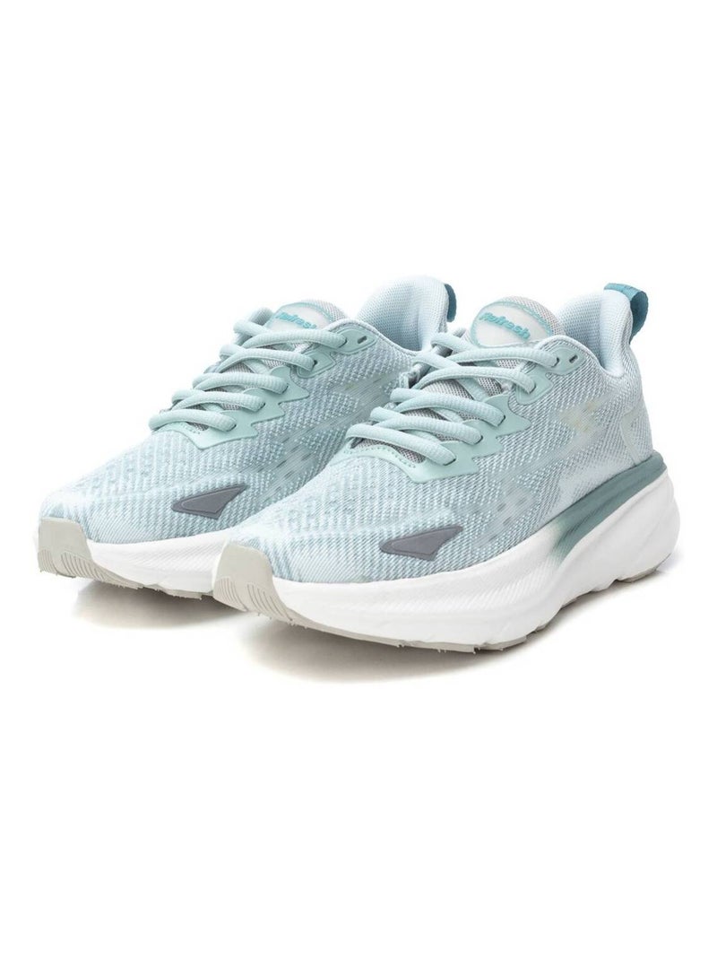 Baskets sport femme à lacets Bleu azur - Kiabi