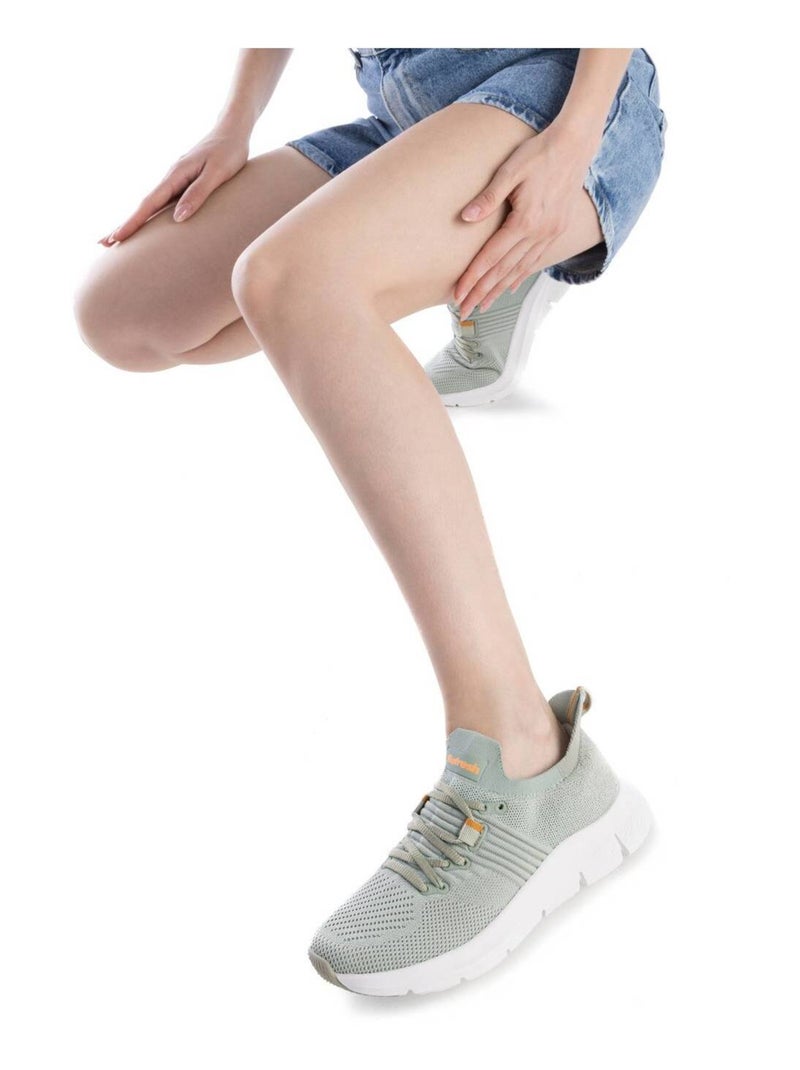 Baskets sport femme à lacets Bleu azur - Kiabi
