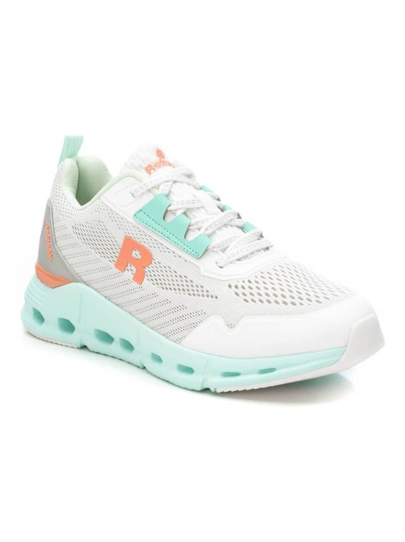 Baskets sport femme à lacets Bleu azur - Kiabi
