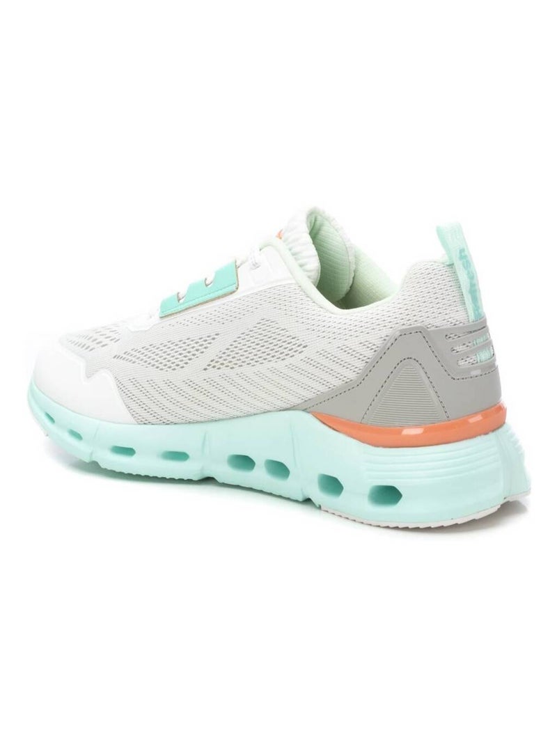 Baskets sport femme à lacets Bleu azur - Kiabi