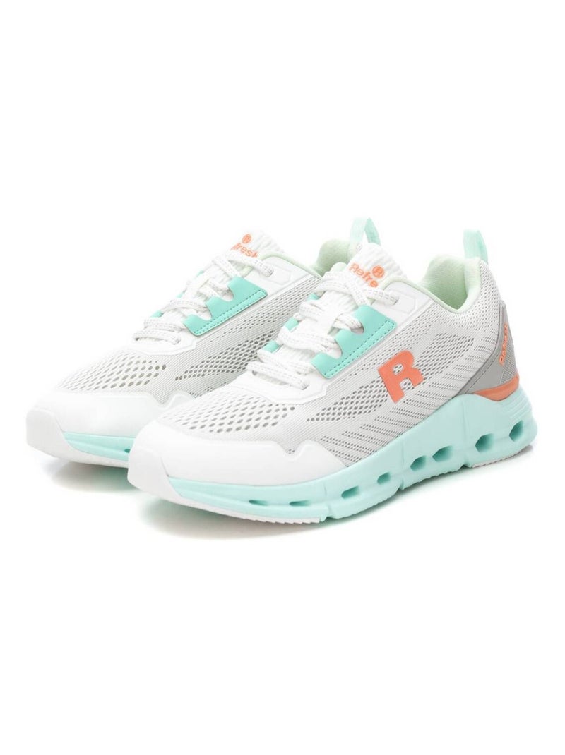 Baskets sport femme à lacets Bleu azur - Kiabi