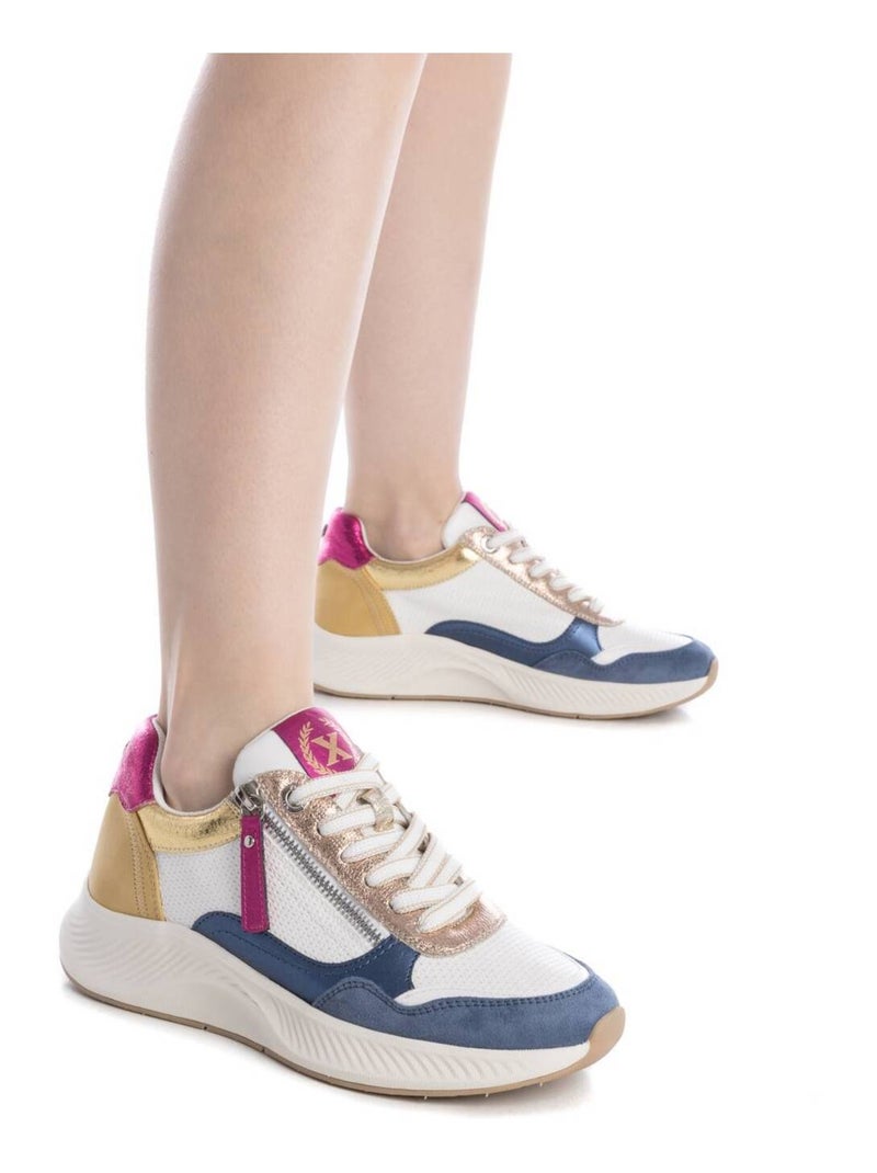 Baskets sport femme à lacets Bleu - Kiabi