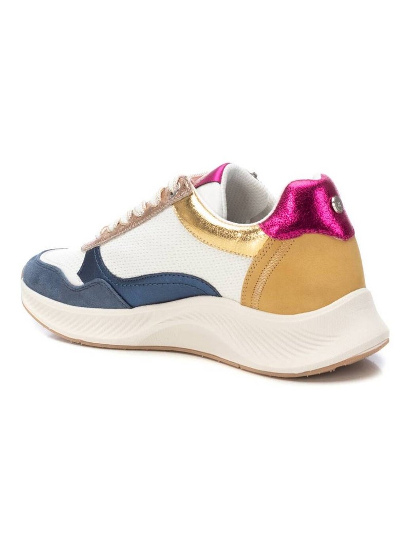 Baskets sport femme à lacets Bleu - Kiabi