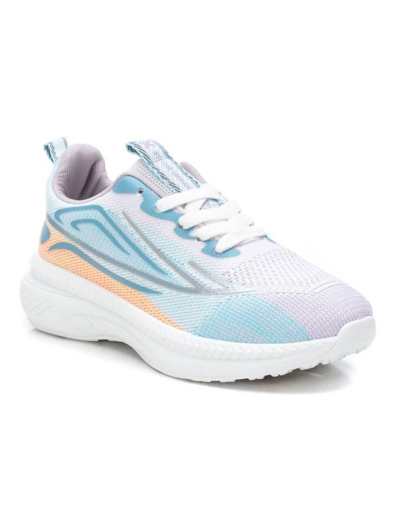 Baskets sport femme à lacets Bleu - Kiabi
