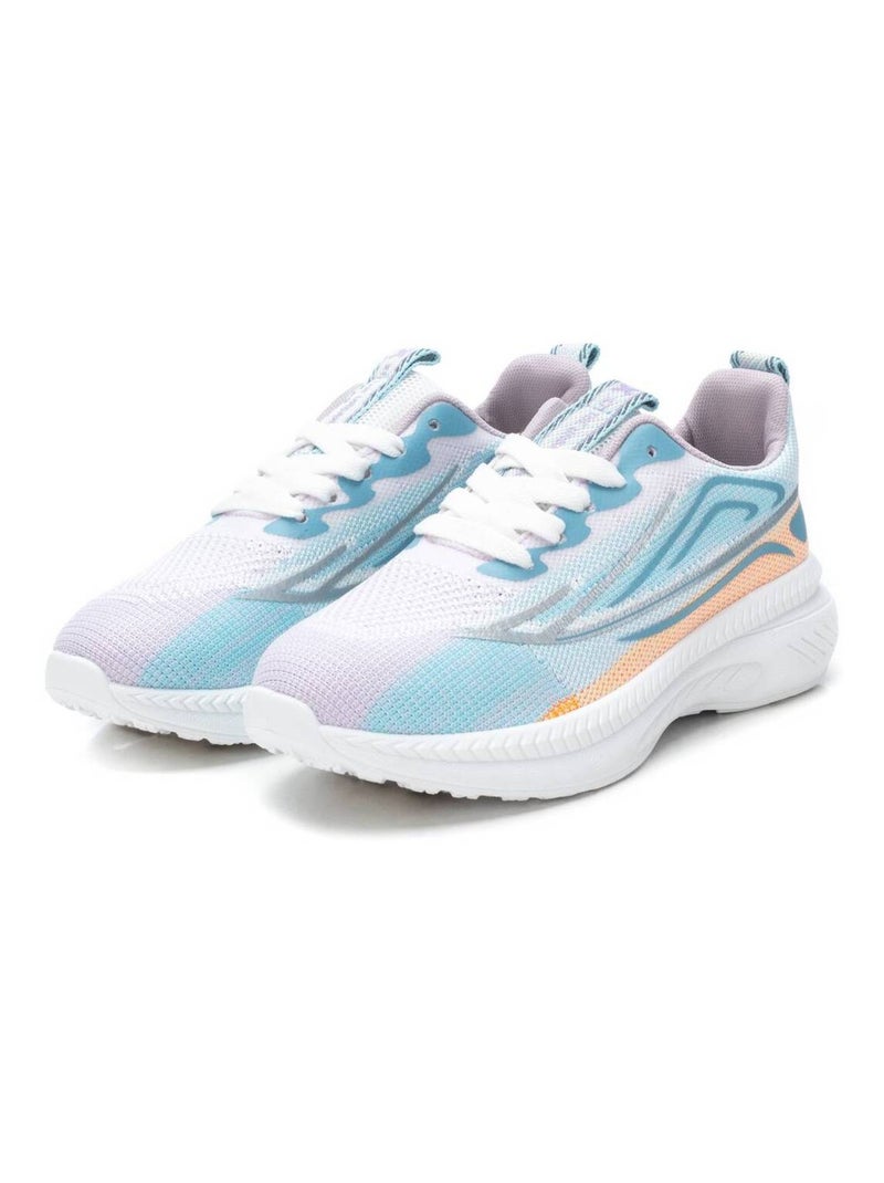 Baskets sport femme à lacets Bleu - Kiabi