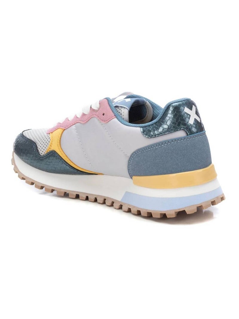 Baskets sport femme à lacets Bleu - Kiabi