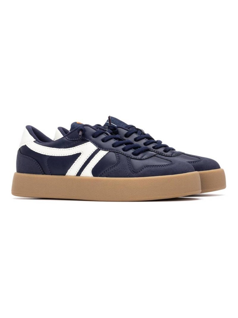 Baskets sport femme à lacets Bleu - Kiabi