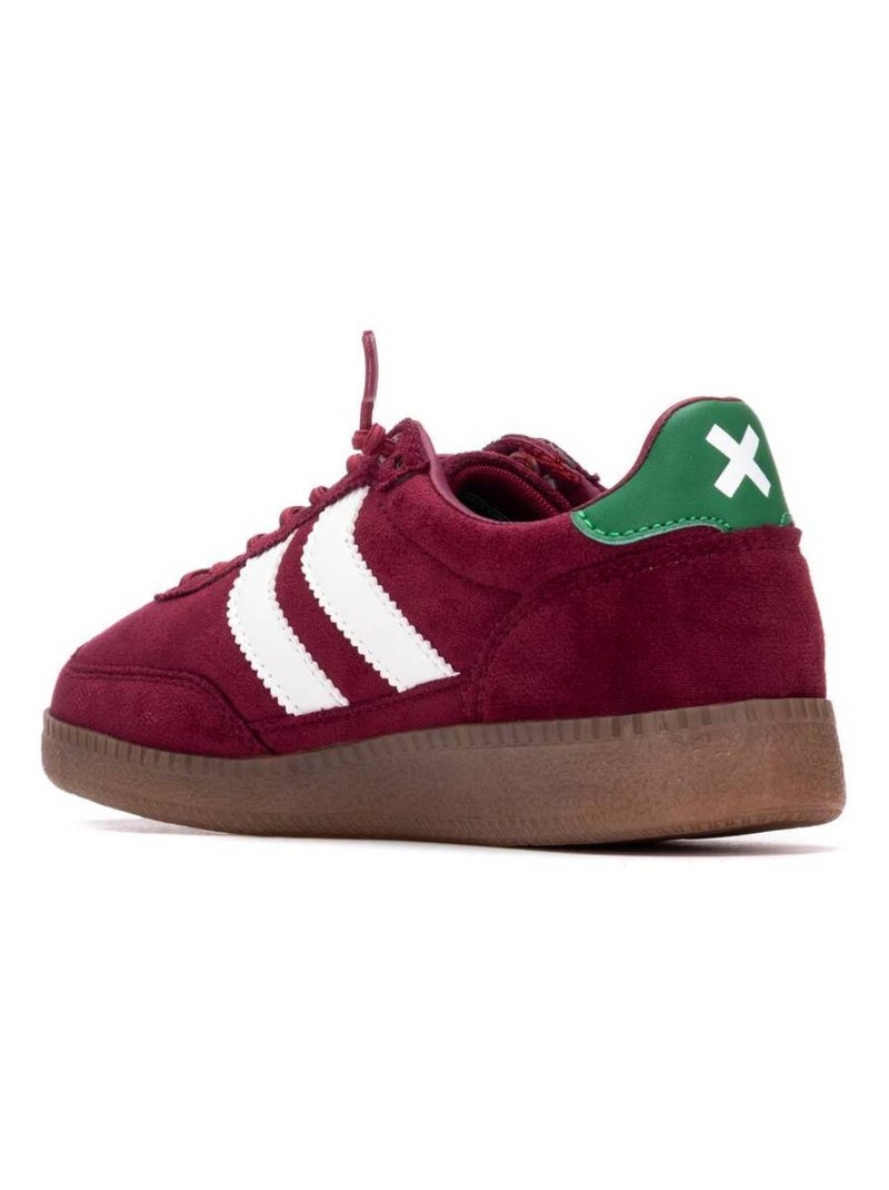 Baskets sport femme à lacets Bordeaux - Kiabi