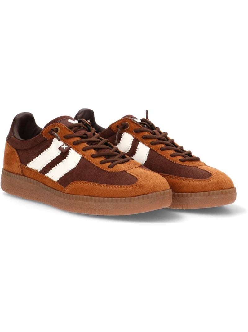 Baskets sport femme à lacets Camel - Kiabi