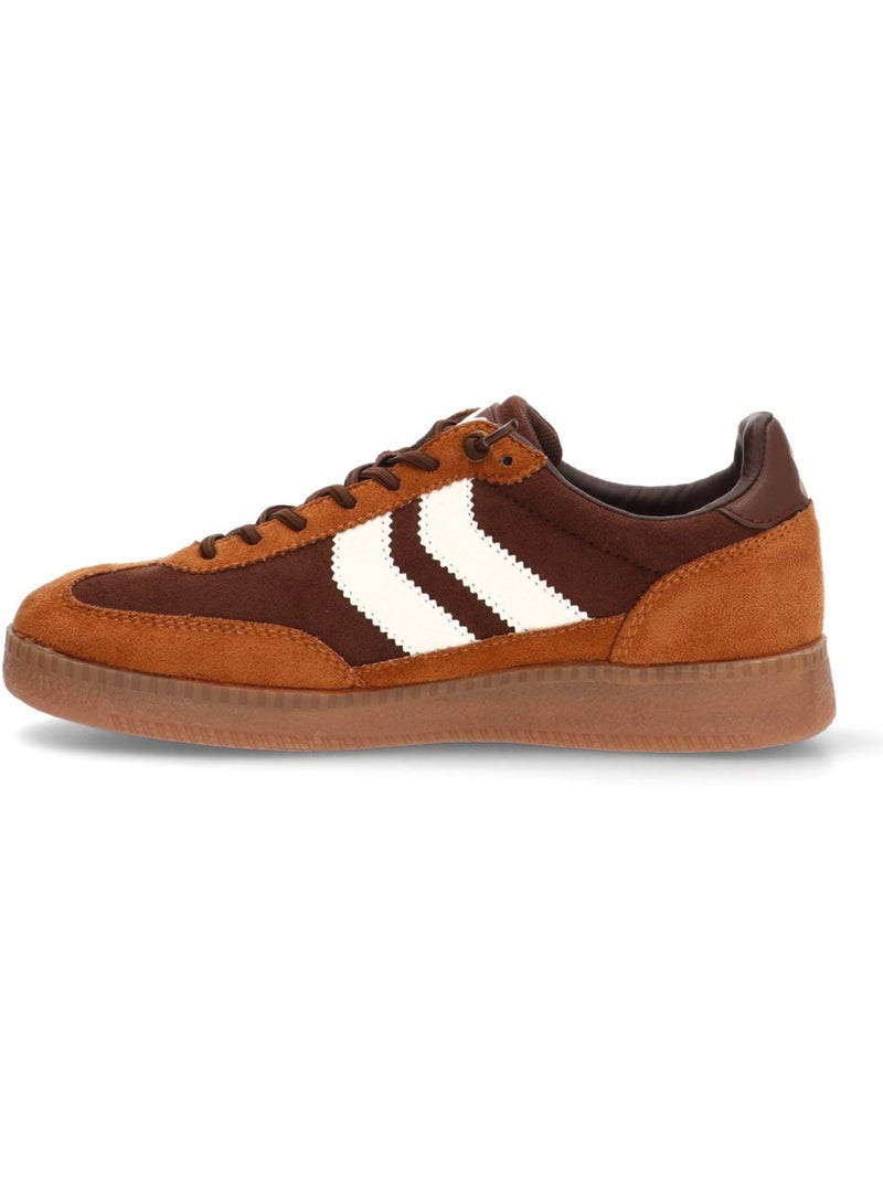 Baskets sport femme à lacets Camel - Kiabi