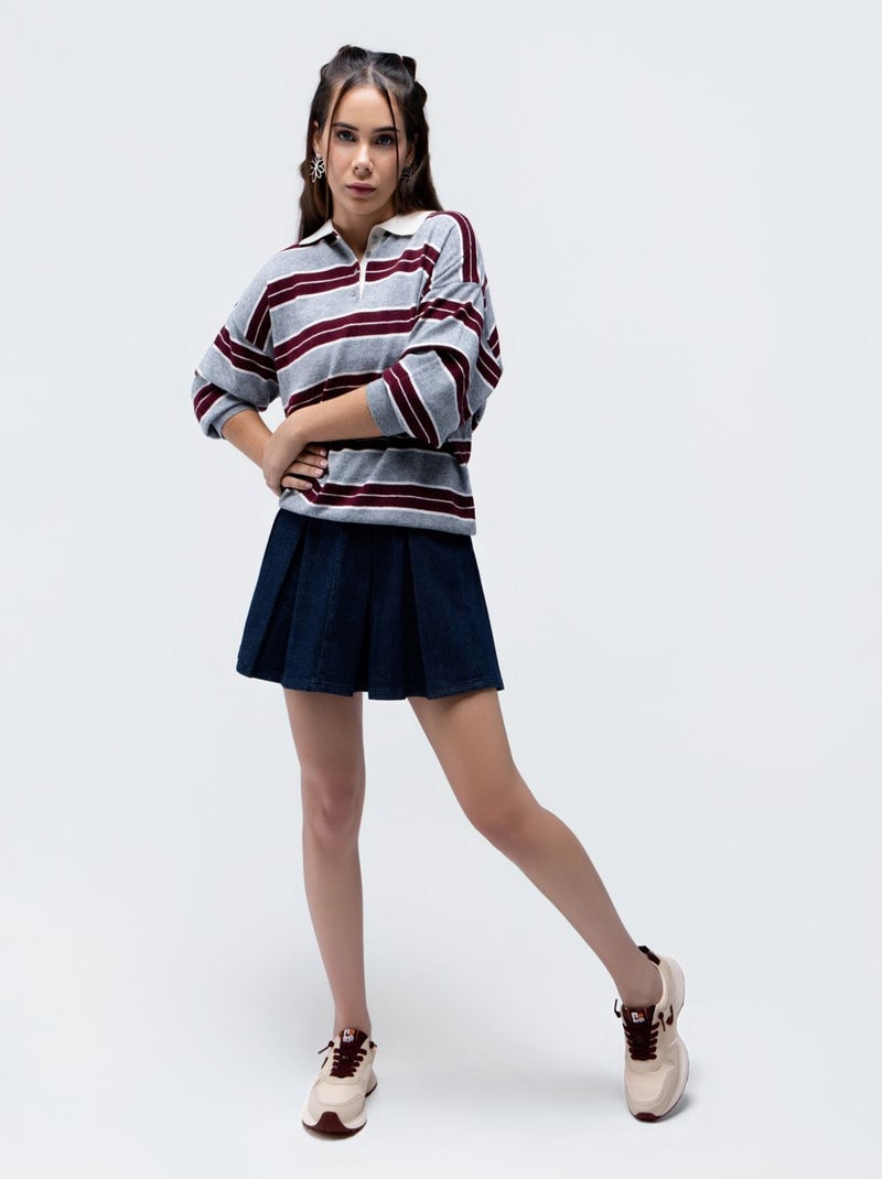 Baskets sport femme à lacets Crème - Kiabi