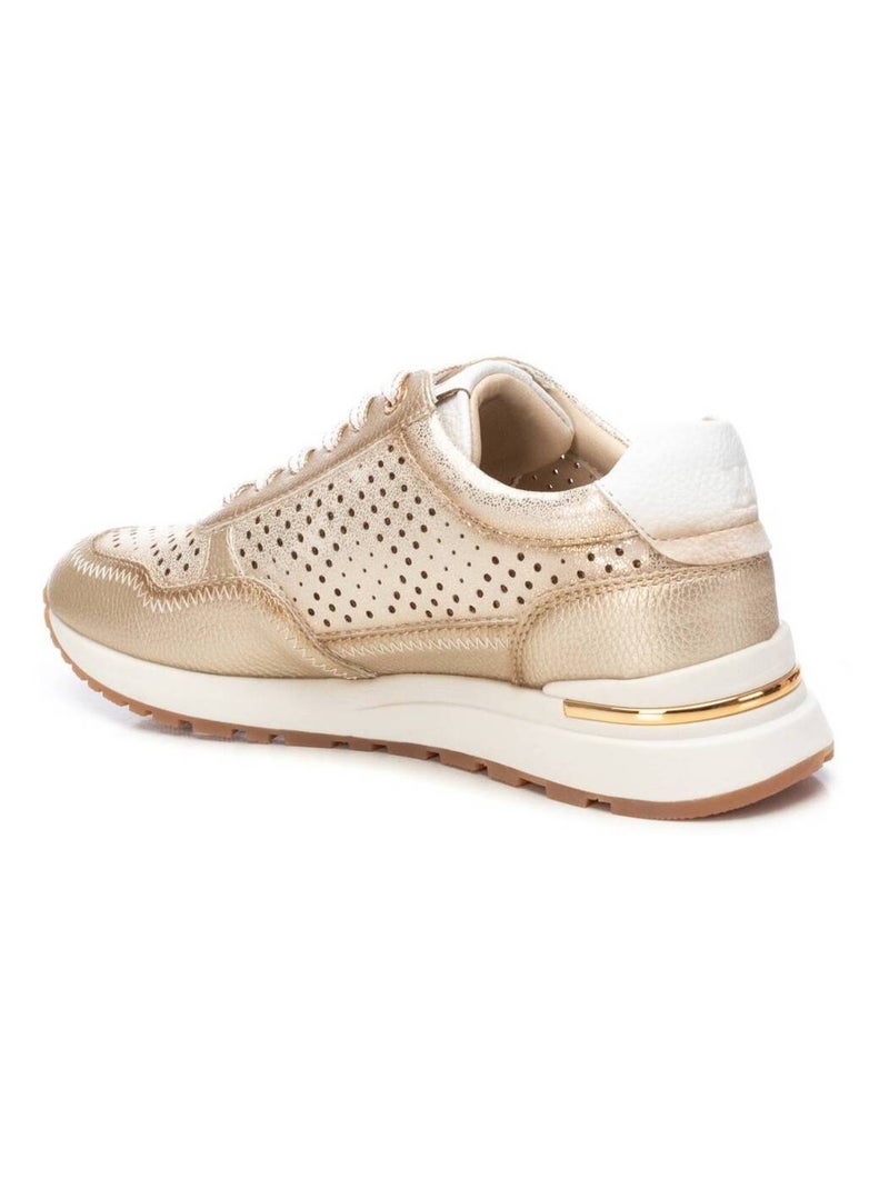 Baskets sport femme à lacets Doré/or - Kiabi