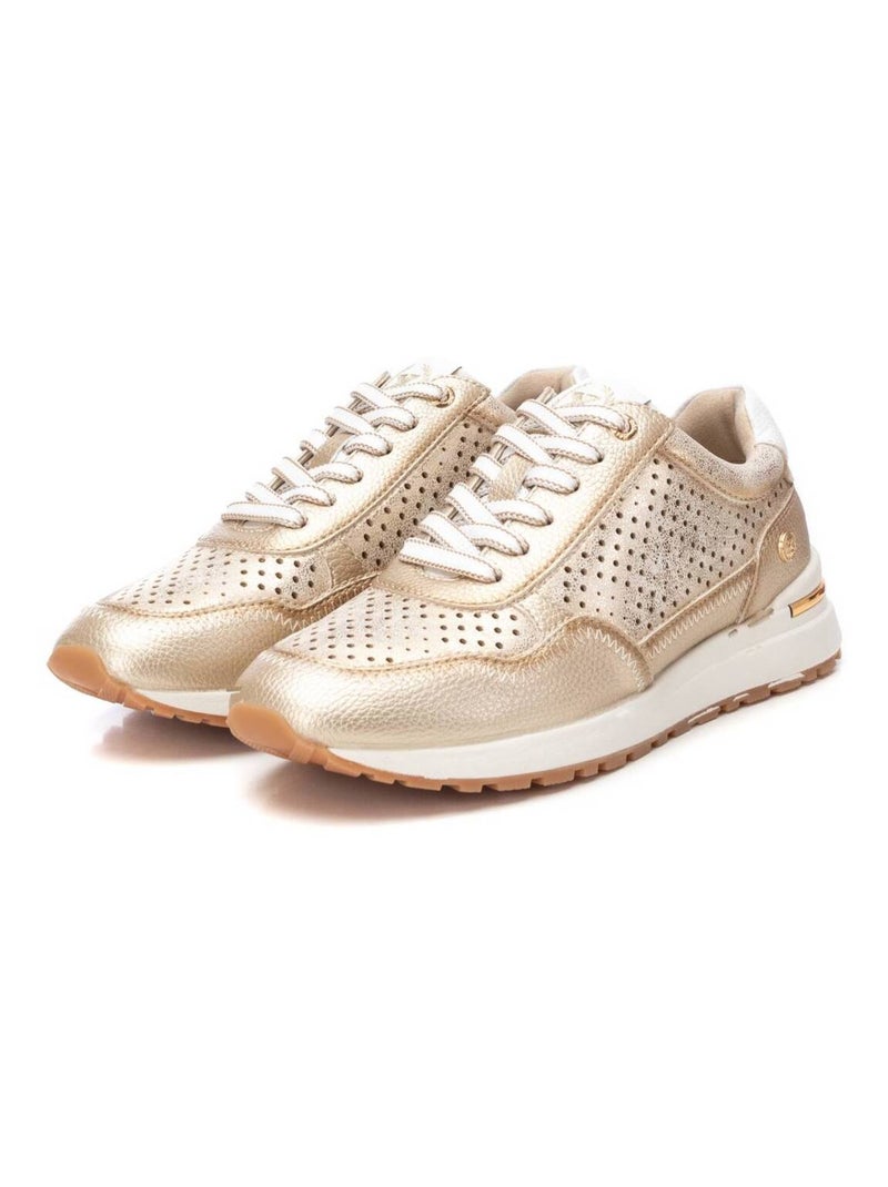 Baskets sport femme à lacets Doré/or - Kiabi
