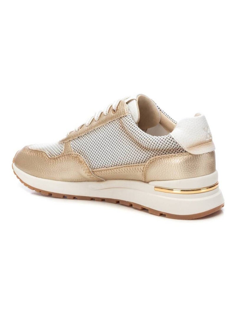 Baskets sport femme à lacets Doré/or - Kiabi