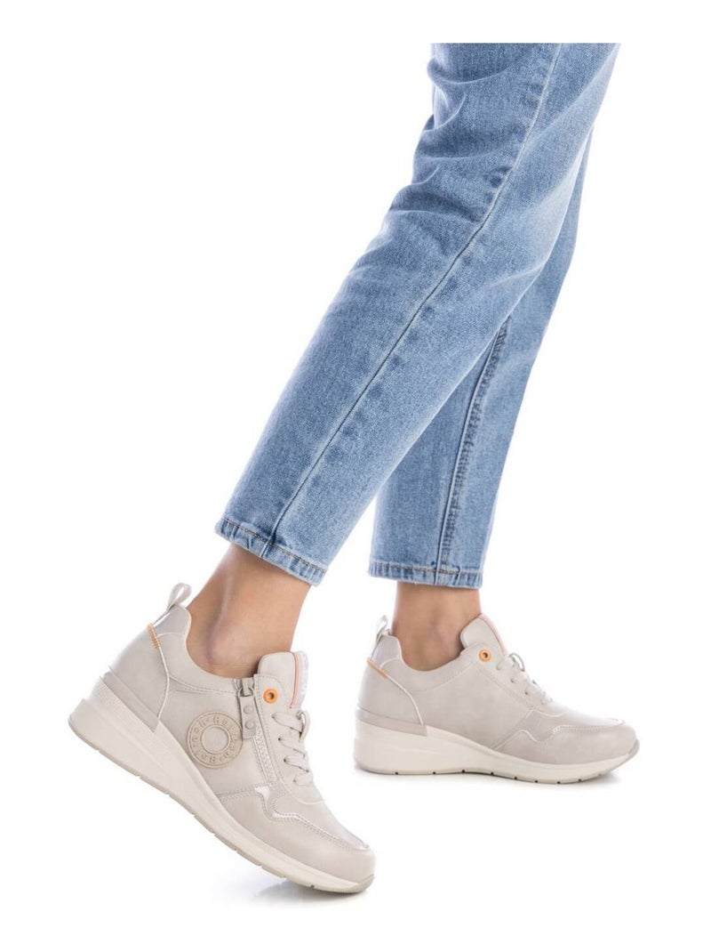 Baskets sport femme à lacets Gris - Kiabi