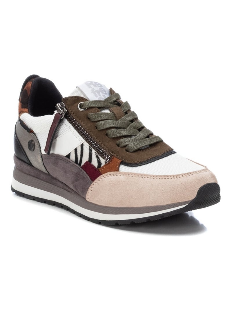 Baskets sport femme à lacets Gris - Kiabi