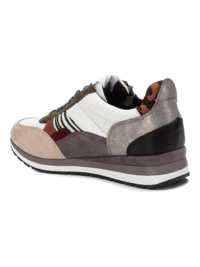 Baskets sport femme à lacets Gris - Kiabi