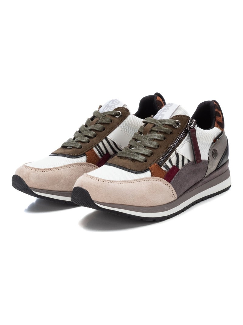 Baskets sport femme à lacets Gris - Kiabi