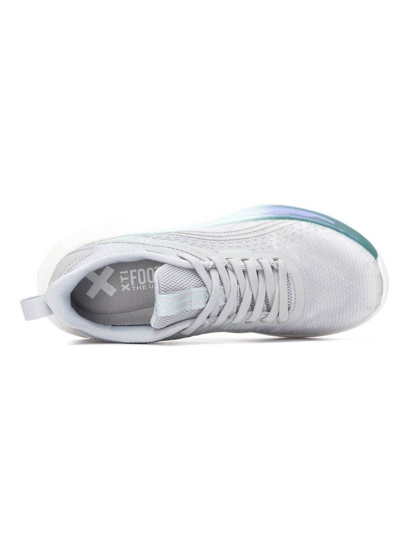 Baskets sport femme à lacets Gris - Kiabi