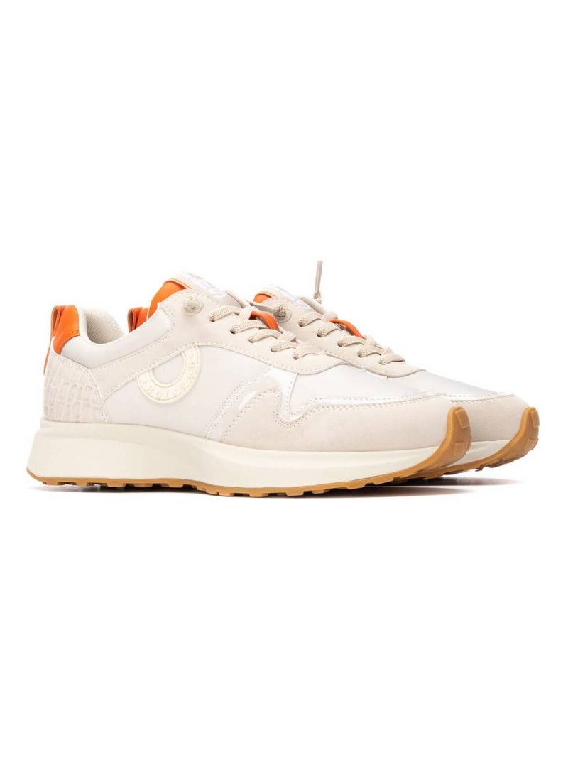 Baskets sport femme à lacets Gris - Kiabi
