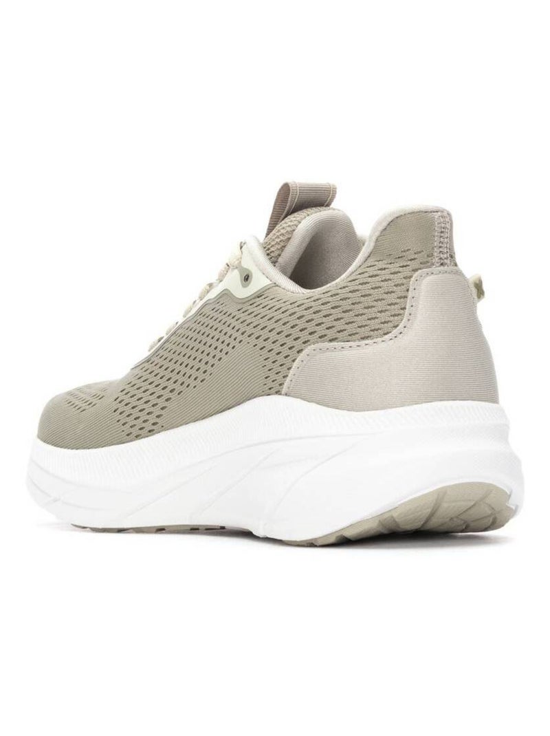 Baskets sport femme à lacets Kaki - Kiabi
