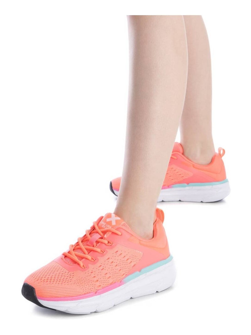 Baskets sport femme à lacets Mauve lilas - Kiabi