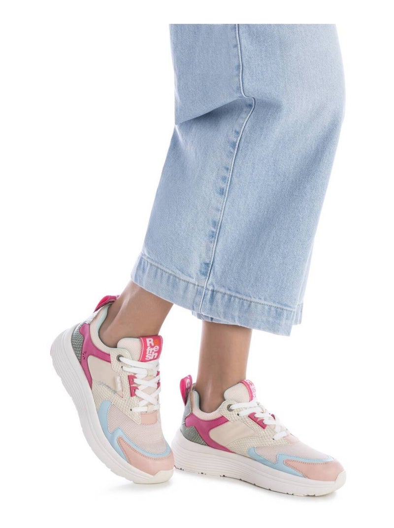 Baskets sport femme à lacets Mauve lilas - Kiabi