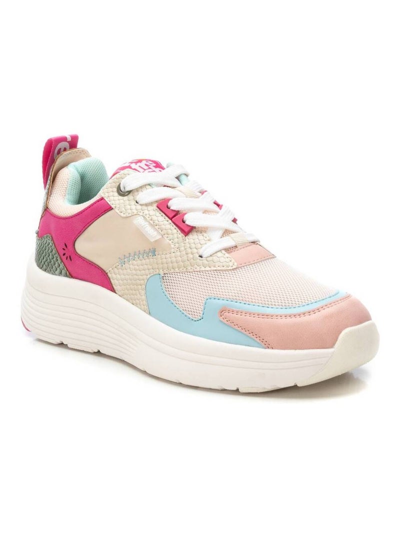 Baskets sport femme à lacets Mauve lilas - Kiabi