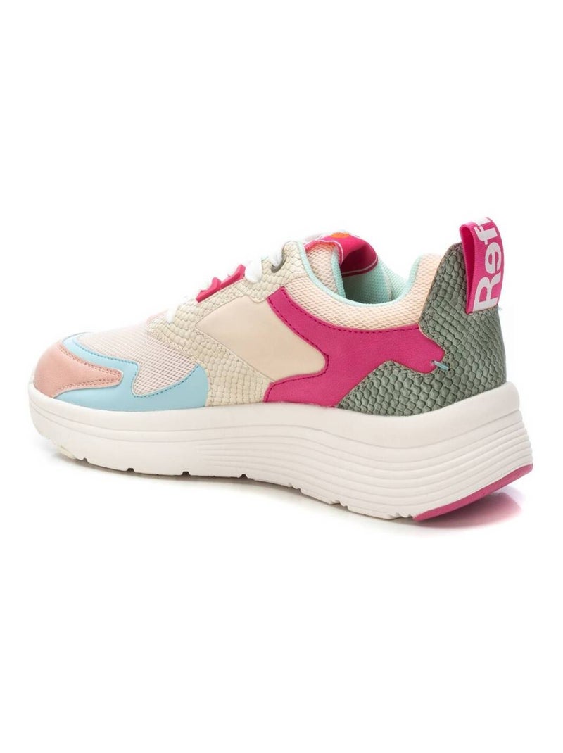 Baskets sport femme à lacets Mauve lilas - Kiabi