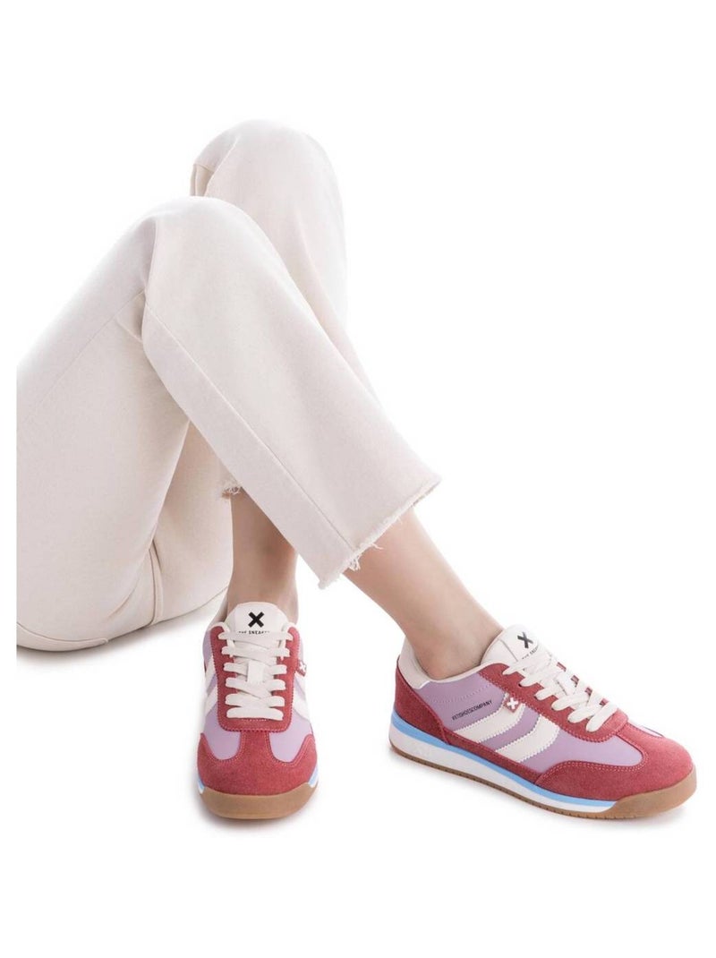 Baskets sport femme à lacets Mauve lilas - Kiabi