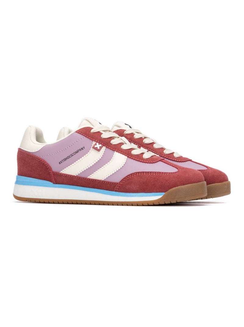 Baskets sport femme à lacets Mauve lilas - Kiabi