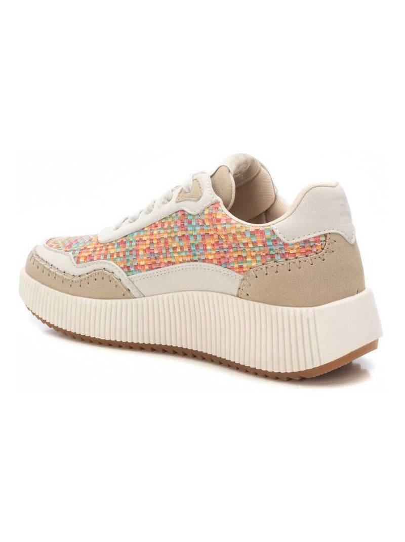 Baskets sport femme à lacets Multicolore - Kiabi