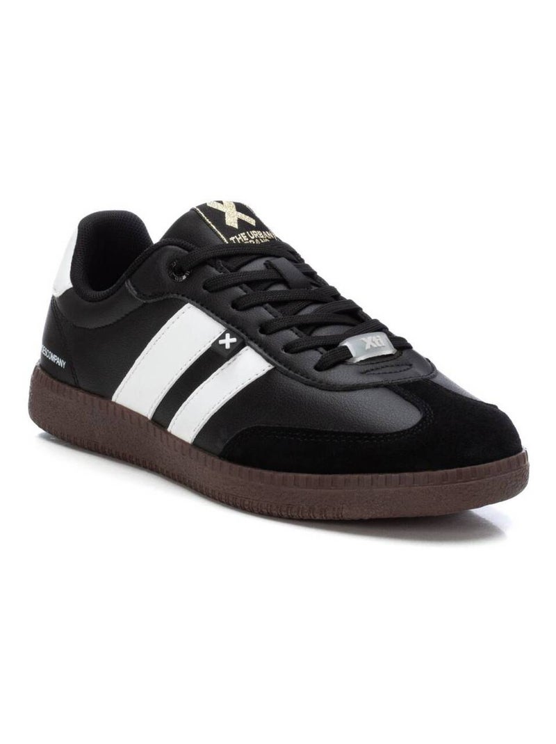 Baskets sport femme à lacets Noir - Kiabi