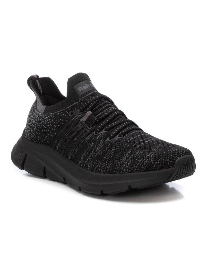 Baskets sport femme à lacets Noir - Kiabi