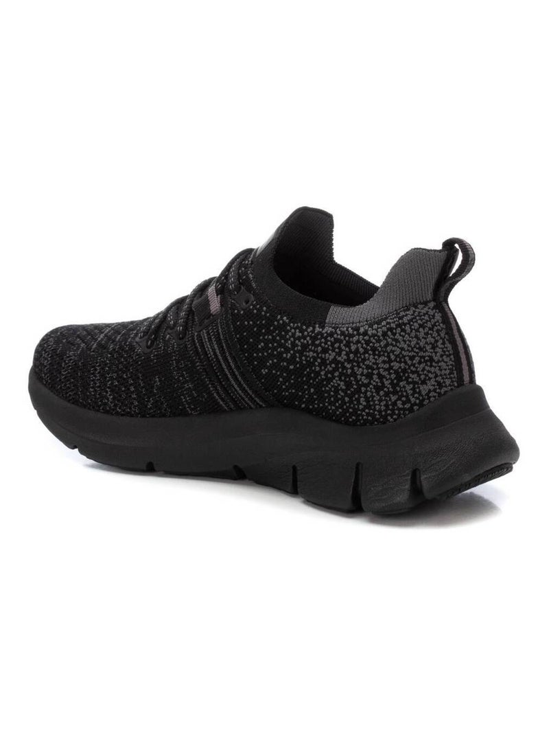 Baskets sport femme à lacets Noir - Kiabi