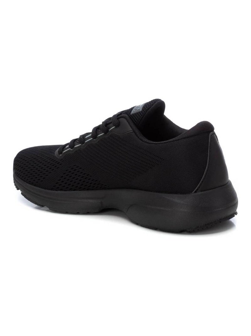Baskets sport femme à lacets Noir - Kiabi
