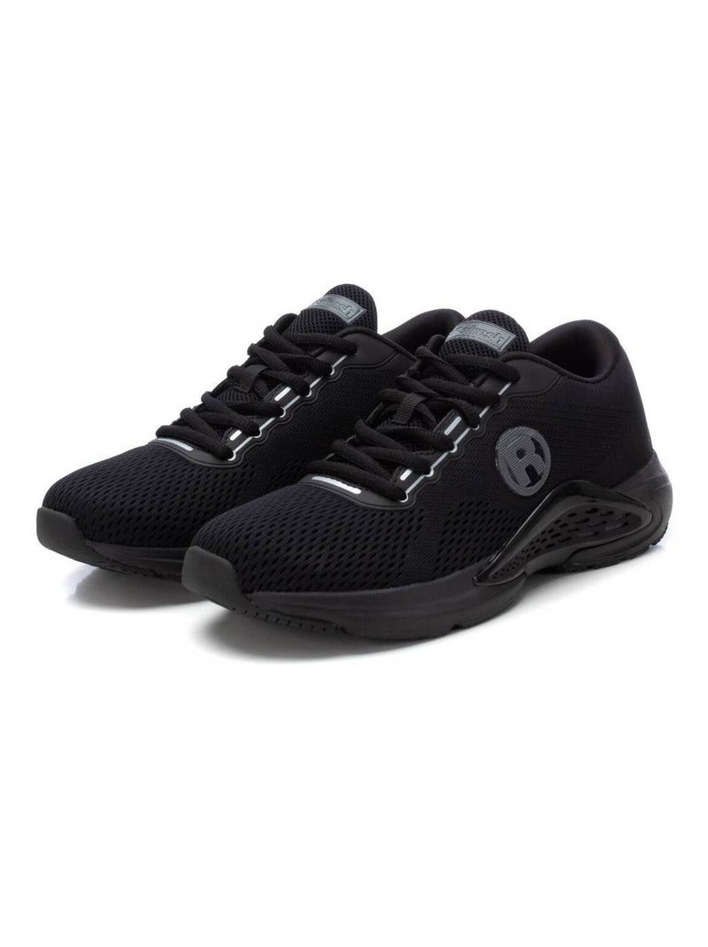 Baskets sport femme à lacets Noir - Kiabi
