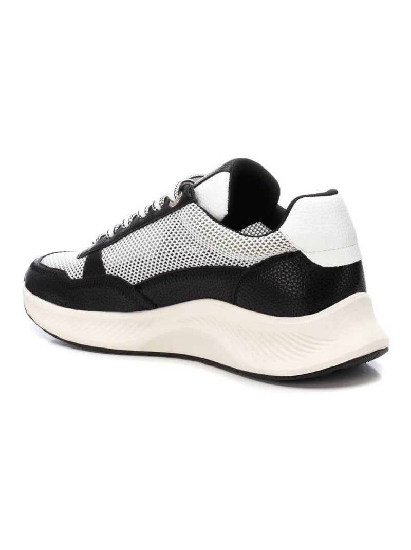 Baskets sport femme à lacets Noir - Kiabi