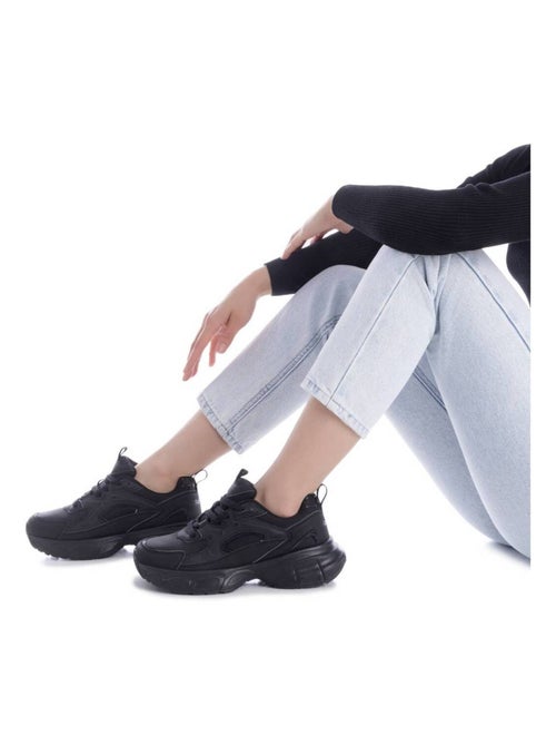 Baskets sport femme à lacets - Kiabi