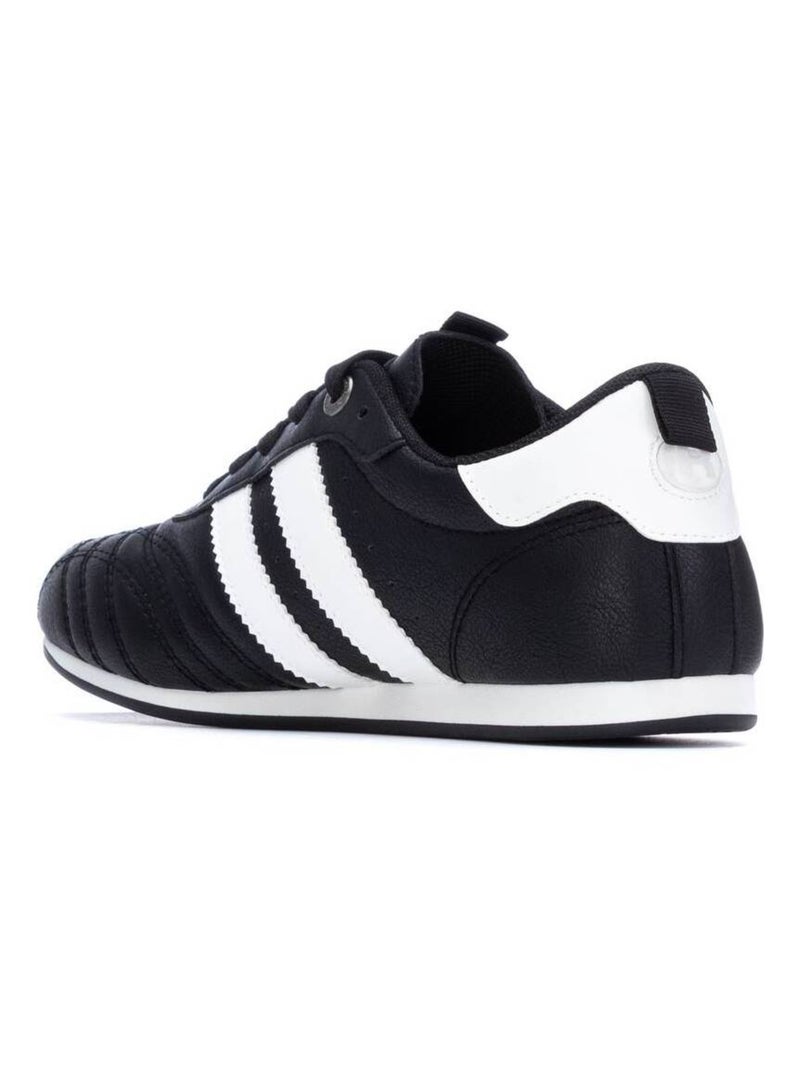 Baskets sport femme à lacets Noir - Kiabi