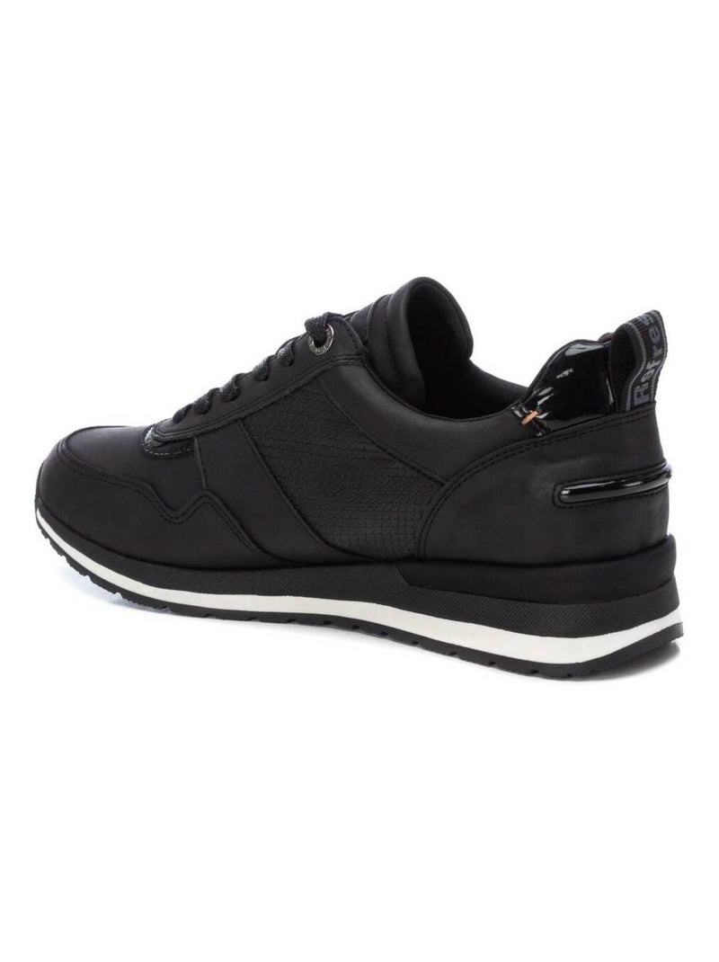 Baskets sport femme à lacets Noir - Kiabi