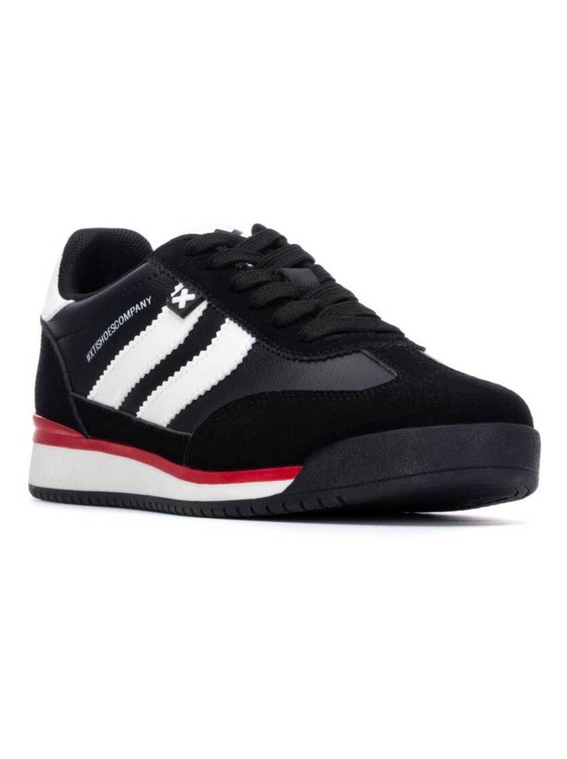 Baskets sport femme à lacets Noir - Kiabi