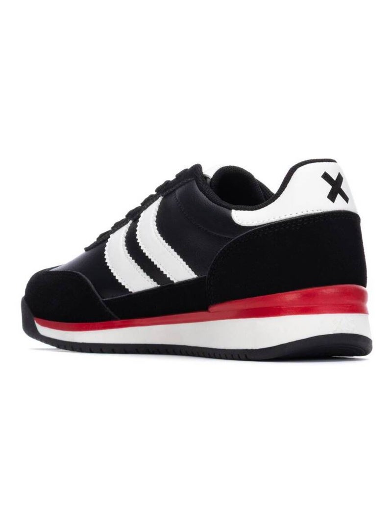 Baskets sport femme à lacets Noir - Kiabi