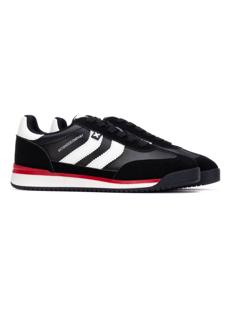 Baskets sport femme à lacets Noir - Kiabi