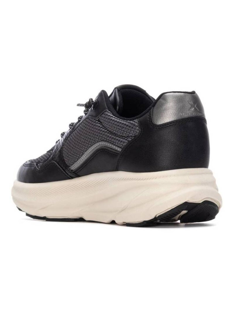 Baskets sport femme à lacets Noir - Kiabi