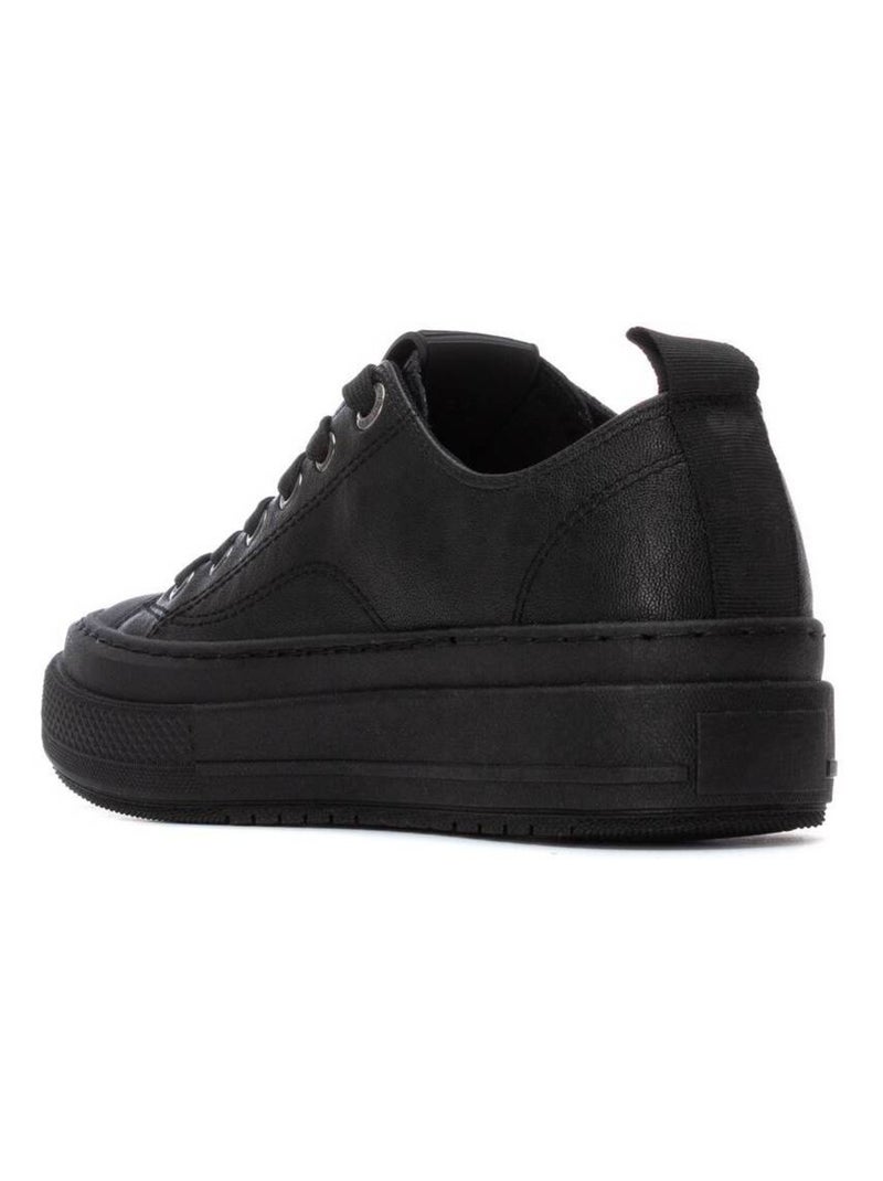 Baskets sport femme à lacets Noir - Kiabi