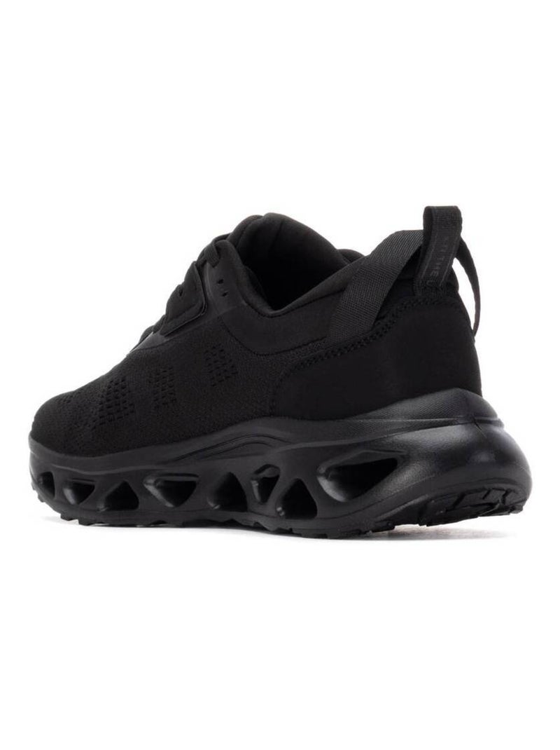 Baskets sport femme à lacets Noir - Kiabi